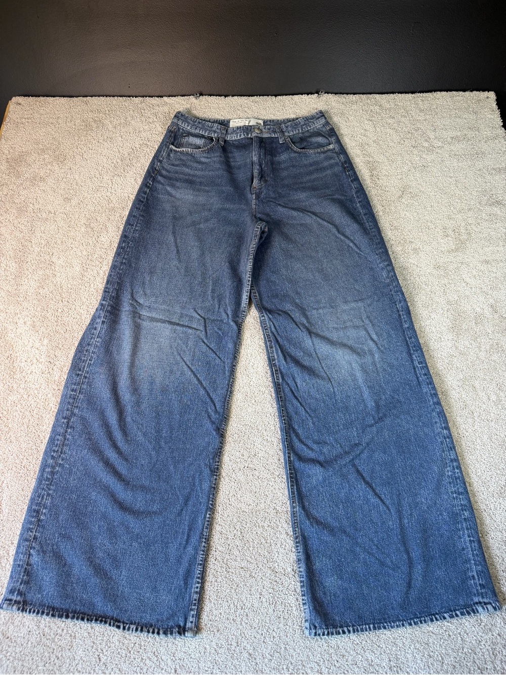 Rag & Bone Miramar Sofie Ankle Length Wide Leg Pants/Jeans Size 28 EUC $258